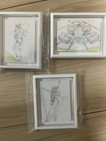 원피스 프레임 마그넷 원화풍 프레임 아트