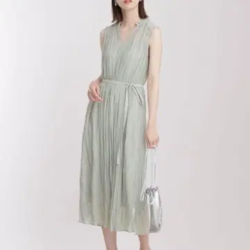 NANO universe 나노 유니버스 와셔 개더 컷 원피스