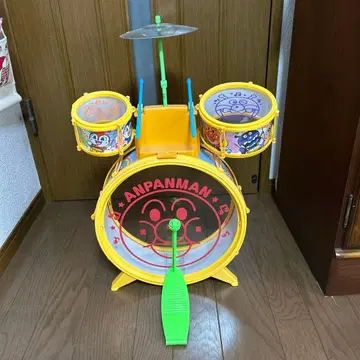 호빵맨 우리 아이 천재 큰 드럼 세트