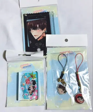 한국 BL 우리들의 거짓말쟁이 신혼생활 카페 굿즈 세트