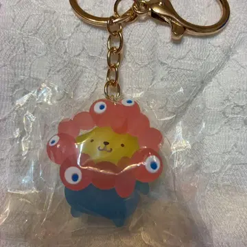 산리오 미야쿠미야쿠 클리어 키링 폼폼푸딩