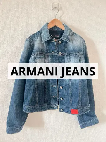 아르마니 진스 INDIGO002 데님 자켓