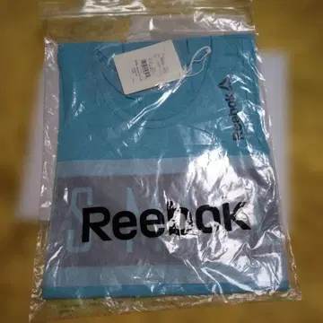 미개봉 Reebok 네오 블루 T셔츠 M 사이즈