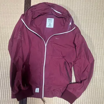 addict co. 와인 레드 나일론 자켓 M