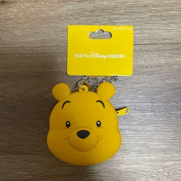 [ 새상품 ] 도쿄 디즈니랜드 푸우 키링 백참