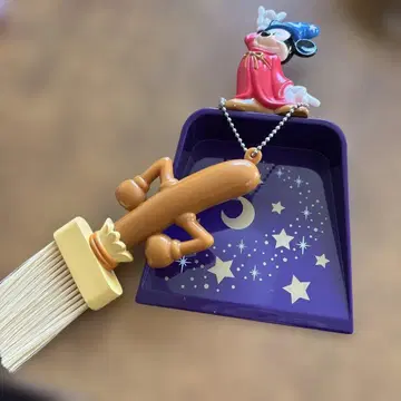 미키 마법사 소-사라- 쓰레받기와 빗자루 세트