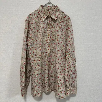 Fancy Fashion 꽃무늬 긴팔 셔츠 미니 꽃무늬