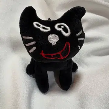 키요 고양이 봉제 인형 앉아