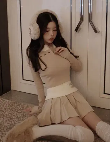 다리치 니트 셋업