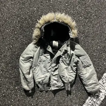 ALPHA INDUSTRIES N-2B 플라이트 자켓 실버