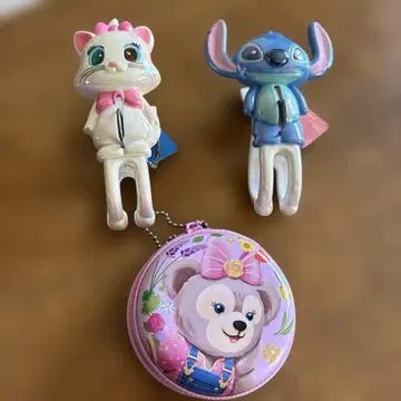 셰리 메이 스티치 마리 캐릭터 굿즈 3종 세트 빨래집게