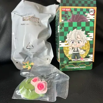 POP MART 귀멸의 칼날 생일꽃 시리즈 시나즈가와 사네미