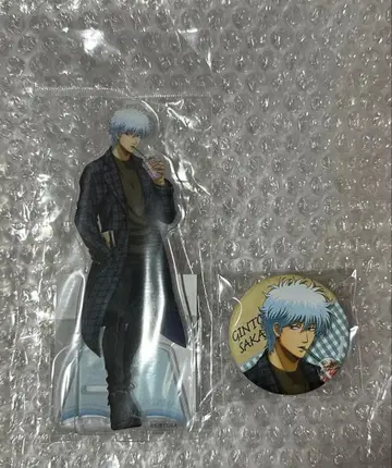 은혼 대시 스토어 아크릴 스탠드 캔뱃지 긴토키