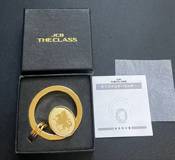 JCB THE CLASS 골드 키링 더 클래스