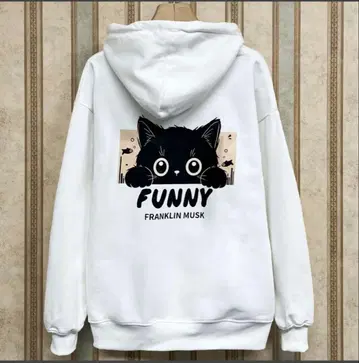 정가 4만 FRANKLIN MUSK 미국 뉴욕 발 후드티