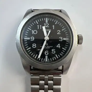 SEIKO 스테인리스 스틸 손목시계 10기압 방수