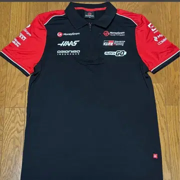 하스 F1 팀 지급 피케 셔츠 M 사이즈