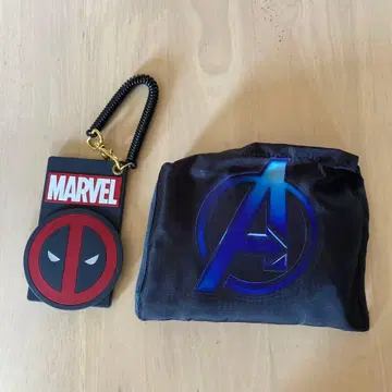 MARVEL 데드풀 카드 케이스 어벤져스 에코백