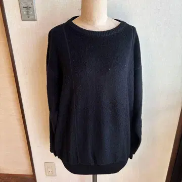 아놀드 파머 블랙 크루넥 니트 스웨터 LL 사이즈