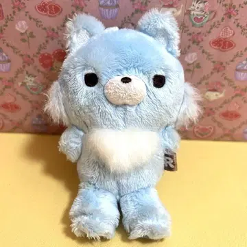 리락쿠마 아오이 늑대 외출 봉제 인형 키링 산엑스