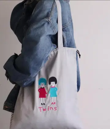 키비스두 kivisdou 복조리 토트백 그레이 여성용 에코백