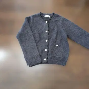 프레디&글로스터 자켓풍 샤기 가디건