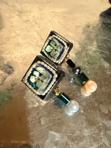 KOTENRA 귀찌 플라워 빅 사이즈 개성적