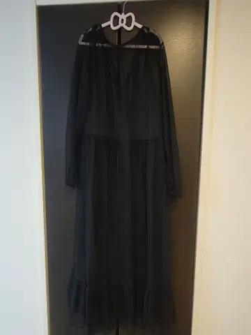 ZARA 블랙 롱 원피스