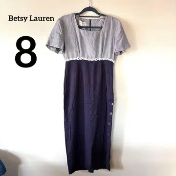 Betsy Lauren 반팔 티셔츠 원피스 사이즈 8