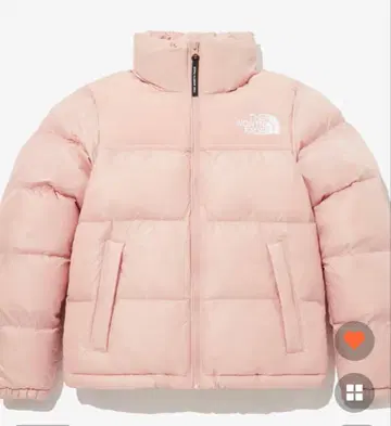 THE NORTH FACE 핑크 on ball jacket
