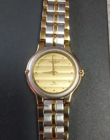 조르지오 아르마니 milanod 손목시계 쿼츠 골드