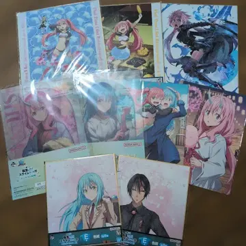 전생했더니 슬라임이었던 건에 대하여 색지 세트