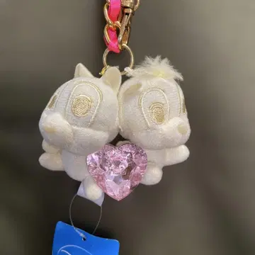 초레어 디즈니 칩 봉제 인형 참 하트