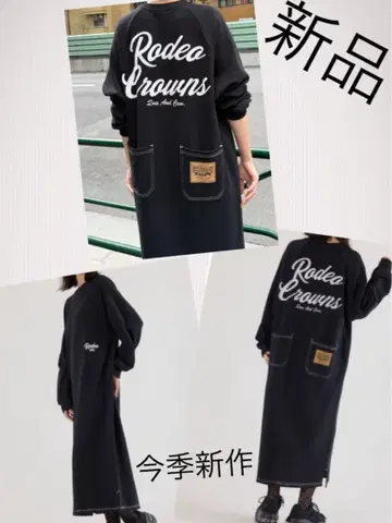 Rodeo Crowns 롱 원피스 블랙 신상