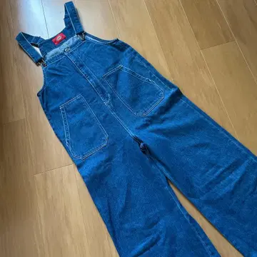 Dickies 데님 블루 살로펫 오버롤