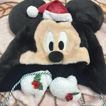 디즈니 리조트 2025 크리스마스 팬캡 미키