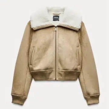 [ 새상품급 ] ZARA 리브 더블 페이스 자켓