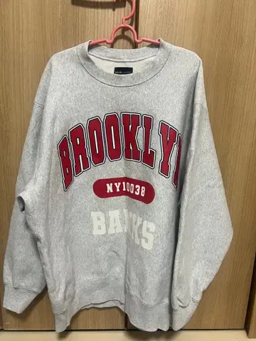 DEAR LAUREL 그레이 BROOKLYN 트레이닝복 L