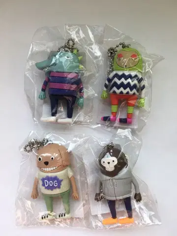 요네즈켄시 리이슈 가챠 악어 올빼미 개 원숭이