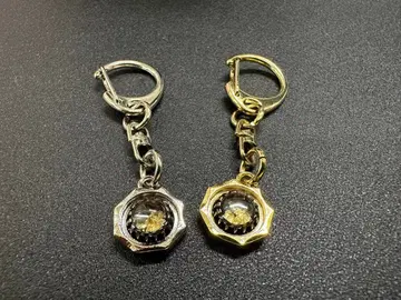 금 가루 키링 2개 세트