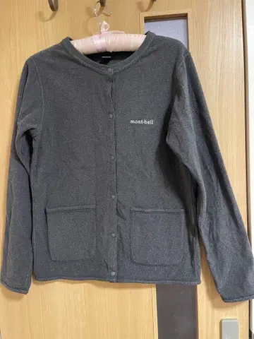 mont-bell 플리스 가디건 그레이