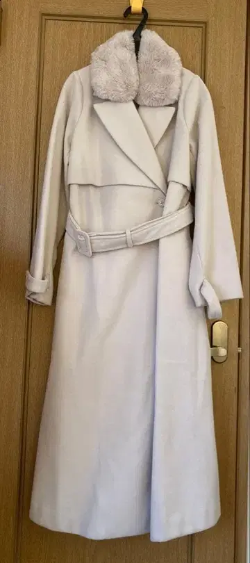 미셸 마카롱 롱 코트