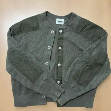 신존 밀리터리 가디건