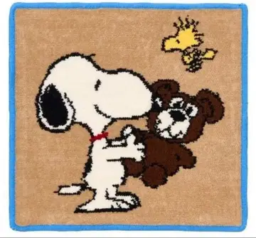 스누피 셔닐 손수건