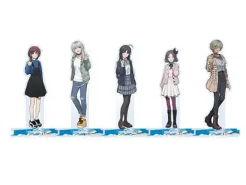 영화 걸즈밴드크라이 이어지는 아크릴 스탠드 있잖아, 미래. 전 5종 세트