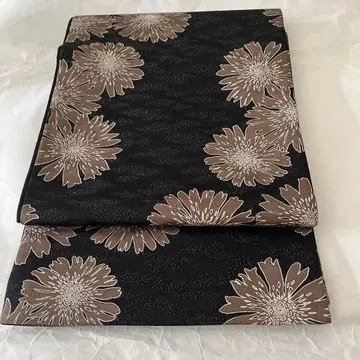 후쿠로 오비 하나가스미 하쿠 블랙 베이스 전통