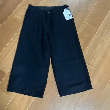 io comme io 블랙 가우초 팬츠 사이즈 40