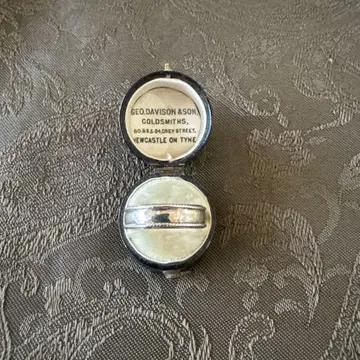 앤티크 밧줄 무늬 실버 반지