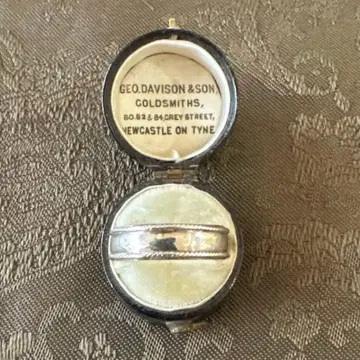 앤티크 밧줄 무늬 실버 반지