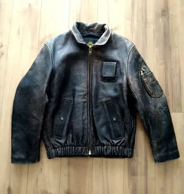 나카타 상점 Morgan Productions 파이롯트 가죽 자켓